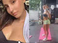 Nora Fatehi flaunts her washboard-abs in sports bra and shorts as she sweats it out in style