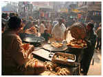 Street food joints in Chandni Chowk