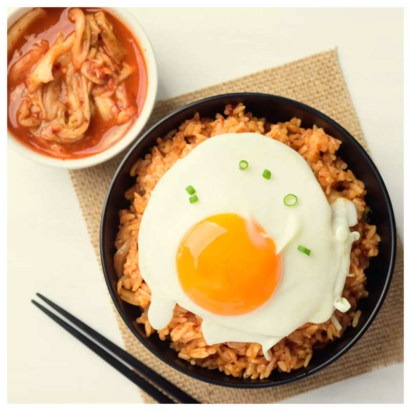 Kimchi Rice Salad Recipe
