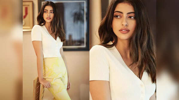 Spruce up your white top with pastel pants