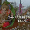Article image for: Watch: Devotees bid <i class="tbold">adieu</i> to Lord Ganesha after 10-day festival