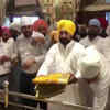 Punjab CM-designate Charanjit Singh Channi offers prayer at a Gurudwara in Rupnagar before the oath-taking ceremony. The ceremony will take place at 11am today.