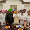 Charanjit Singh Channi takes charge as Punjab CM.