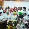 Randhawa, the new deputy CM, is a Congress man to the core. Soni (the other deputy CM) has his own stature. We will begin deliberations with the employees. I am with them: Channi