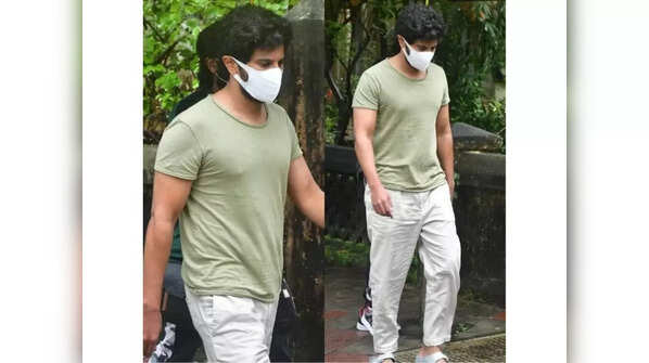 Pics: Dulquer Salmaan graces the sets of R Balki’s film in cool casuals!