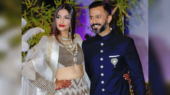 Sonam Kapoor Ahuja and Anand Ahuja