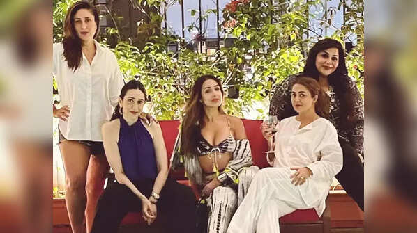 Kareena Kapoor Khan, Malaika Arora, Karisma Kapoor, Amrita Arora
