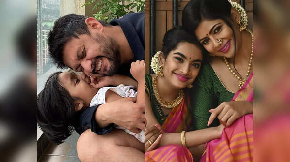 Marathi celebs share adorable pics with their daughters on World Daughter's Day; take a look