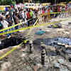 Spot where 7 killed in an accident