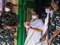 Pictures from Bhabanipur bypoll in West Bengal