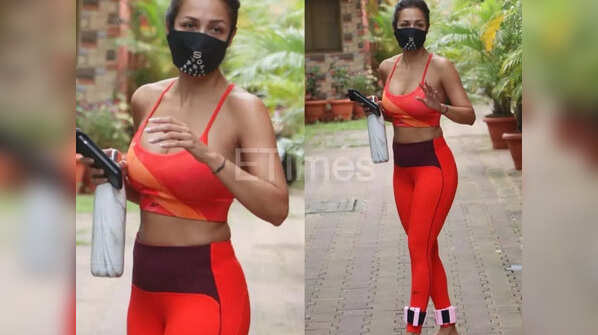 Malaika Arora spotted wearing ankle weights! Here's why you should try them!