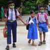 School children first day
