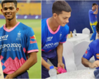 IPL 2021: 'Fanboy' Yashasvi Jaiswal gets his bat autographed by MS Dhoni after RR beat CSK, pictures go viral