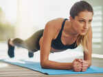 The maximum amount of time to hold plank