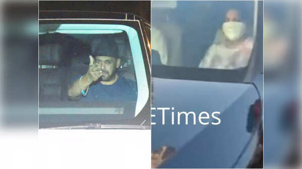Salman Khan, Alvira Agnihotri, Maheep Kapoor: Celebs who visited Shah Rukh Khan's Mannat to offer their support post Aryan Khan's arrest