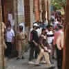 Aryan Khan being taken to court by the NCB team for his bail hearing