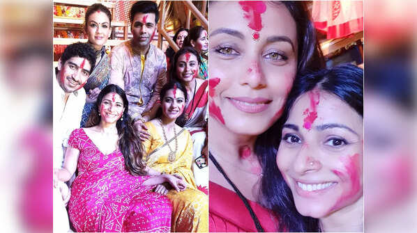 Kajol, Rani Mukerji and Tanishaa