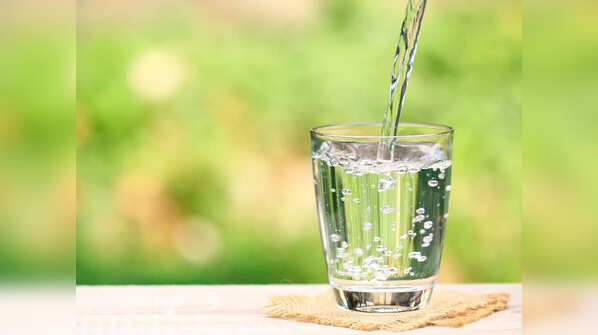 You're not drinking enough water