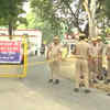 Security tightened in Police lines, Lakhimpur Kheri as Ashish Mishra (son of MoS home Ajay Mishra Teni) summoned by UP Police today. (ANI)