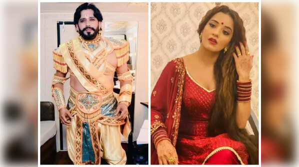 Viral pictures of the week: From Monalisa's Navratri look to Ravi Kishan's transformation as 'Parshuram'