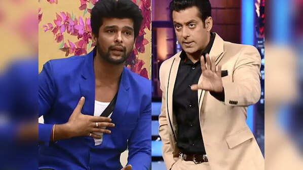 Salman Khan got into an argument with Kushal Tandon