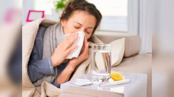 Use a warm compress on your nose