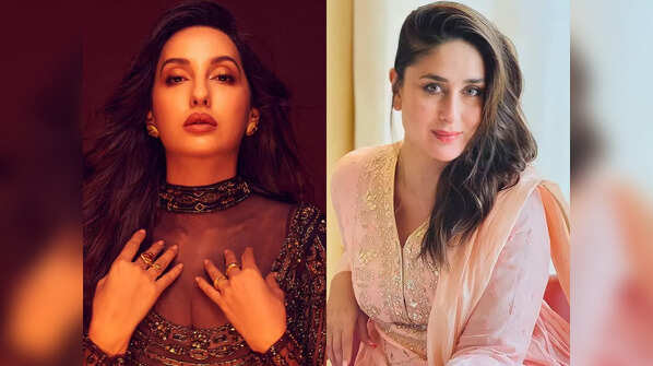 Nora Fatehi’s dramatic lips to Kareena Kapoor’s kohled eyes: 5 gorgeous celebrity makeup looks you can try this festive season