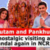 Article image for: Gautam Rode and <i class="tbold">pankhuri awasthy</i>: Felt nostalgic visiting a puja pandal again in NCR