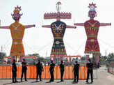 20 images from Dussehra celebration across India