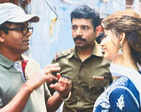 Behind the scenes pictures from Susi Ganeshan’s upcoming Bollywood movie “DIL HAI GRAY“