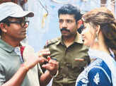 Behind the scenes pictures from Susi Ganeshan’s upcoming Bollywood movie “DIL HAI GRAY“