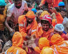 Pictures of destruction caused by heavy rainfall in Kerala
