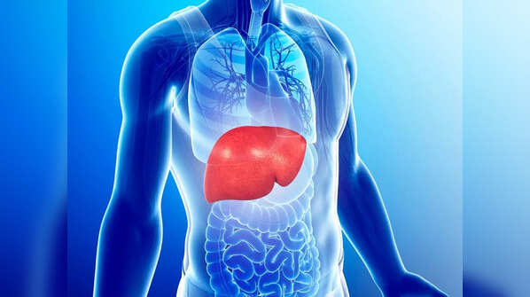 Swelling of the liver