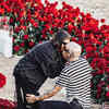 Article image for: New magical pictures from Kourtney Kardashian and Travis Barker's romantic <i class="tbold">beachside proposal</i>
