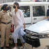 Ananya Panday and Chunky Pandey arrive at the NCB office