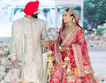 Dreamy pictures from 'Gaal Ni Kadni' singer Parmish Verma & Geet Grewal's wedding ceremonies!