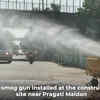 Article image for: Delhi: Anti smog gun installed to fight air pollution
