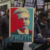 Article image for: UK protest against <i class="tbold">extradition</i> of Assange to US