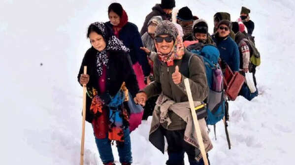 Tourists stranded in Spiti valley