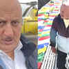 Article image for: After crossing a rope bridge in Nepal, <i class="tbold">Anupam Kher</i> faces his fear of flying