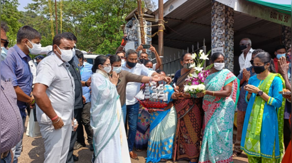 Photos of CM Mamata Banerjee’s 3 day tour in Goa ahead of election