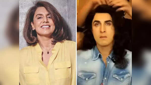 Ranbir Kapoor and Neetu Kapoor