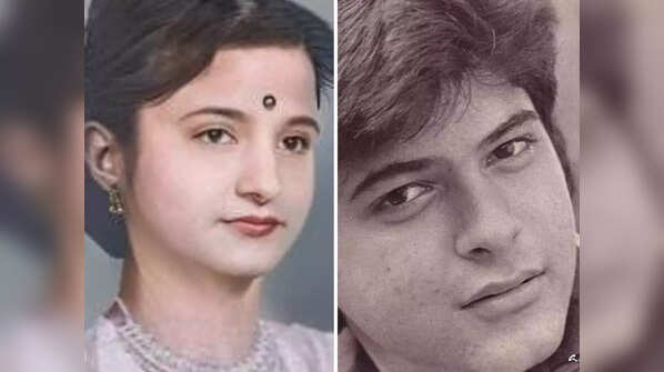 Anil Kapoor and Nirmal Kapoor