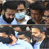 Telugu superstar Jr. NTR breaks down as he encounters Puneeth Rajkumar's mortal remains for the very first time. 'K.G.F' director Prashanth Neel joins him.