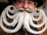 These pictures of stylish moustaches and beards will leave you spellbound