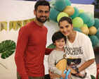 Sania Mirza, Shoaib Malik share adorable photos from son Izhaan's birthday