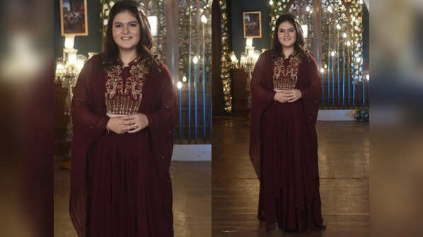 Manya Singh in a trendy co-ord set