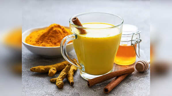 A glass of turmeric milk will probably help