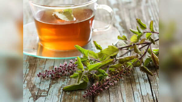 Brew yourself a cup of tulsi and ginger tea everyday