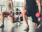​Dumbbell lunges